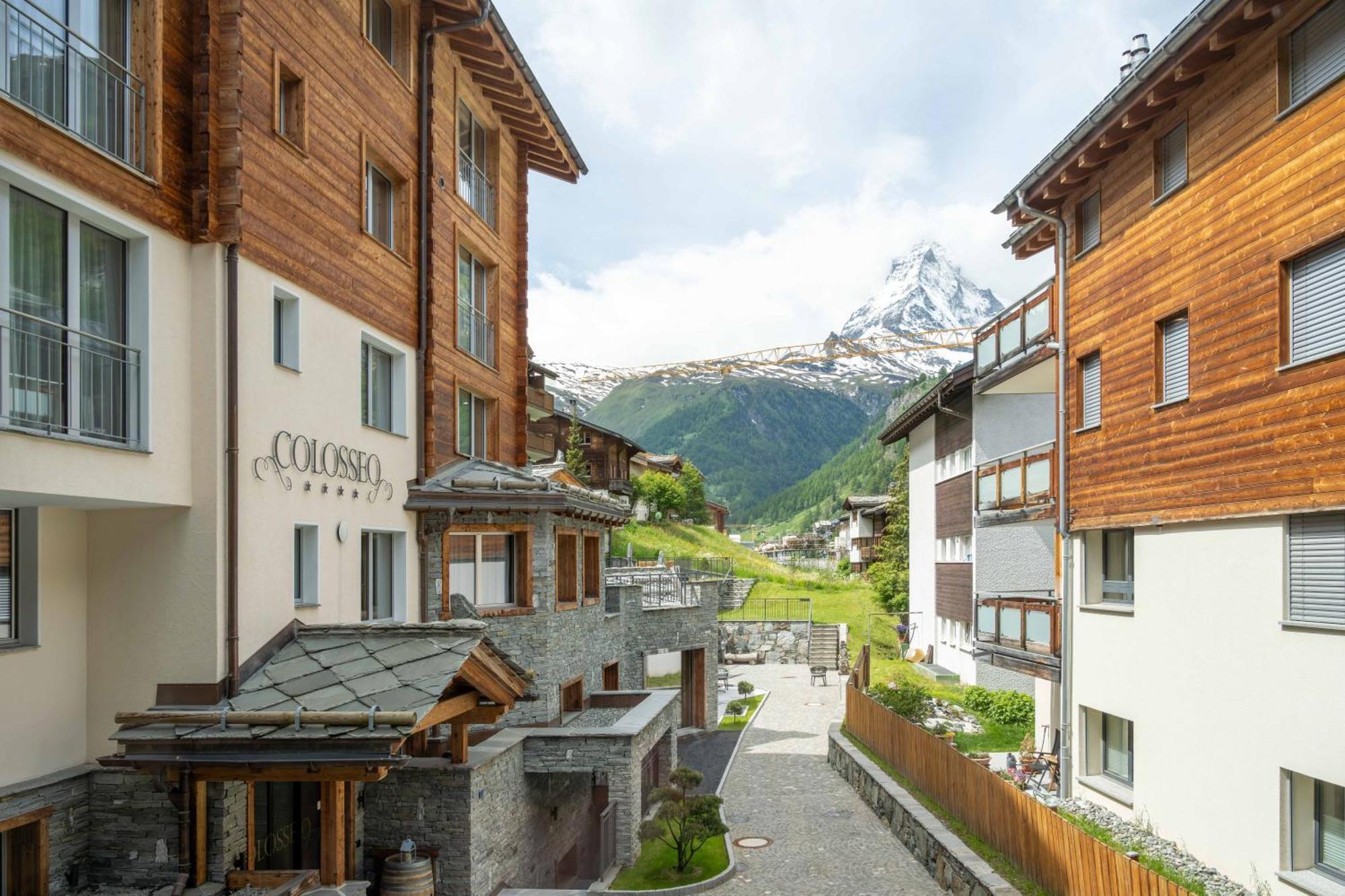Luxury Residence Colosseo Zermatt Exterior foto